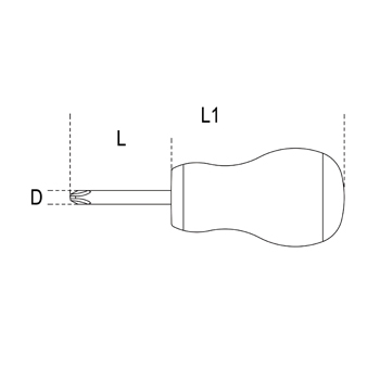 Beta odvijač PH2X30 kratki 1202N.2X30-1