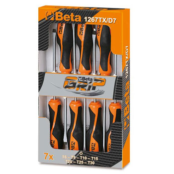 Beta set od 7 Torx odvijača 1267TX/D7