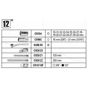 Beta set alata od 108 delova u plastičnom koferu 2047E/C108-2