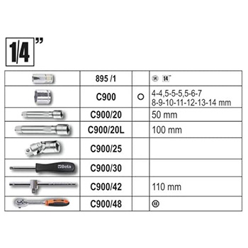 Beta set alata od 163 dela u aluminijumskom koferu 2056E/I-20 Beta set alata od 163 dela u aluminijumskom koferu 2056E/I-20