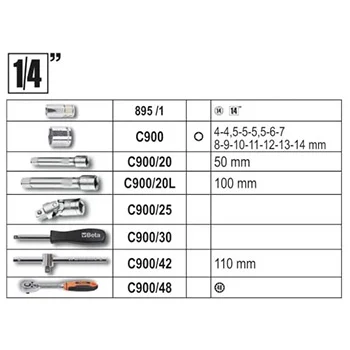 Beta set alata od 163 dela u aluminijumskom koferu 2056E/I-20-3 Beta set alata od 163 dela u aluminijumskom koferu 2056E/I-20-3
