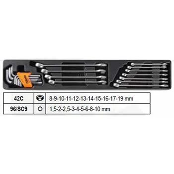 Beta set alata od 91 dela u metalnoj petodelnoj kutiji 2120L-E/T91-E Beta set alata od 91 dela u metalnoj petodelnoj kutiji 2120L-E/T91-E