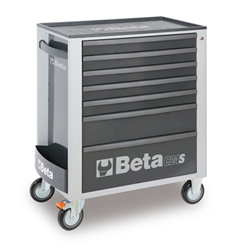 Beta Easy profesionalni set alata od 240 delova u sivim kolicima sa 7 fioka 2400S-G7/E-S Easy-1