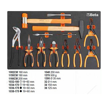 Profesionalni set alata od 295 delova u kolicima sa 7 fioka Beta 2400S-O7/E-L-2