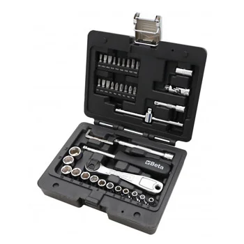 Beta set nasadnih ključeva 4-14mm sa bitovima (set 42 dela) 903E/C42 Beta set nasadnih ključeva 4-14mm sa bitovima (set 42 dela) 903E/C42
