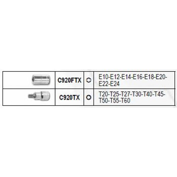 Beta set nasadnih Torx ključeva muški i ženski (set 17 delova) 923E-FTX/C17-1