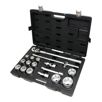 Beta set nasadnih ključeva 3/4” šestougaoni 22-55mm (set 17 delova) 928E/C17 Beta set nasadnih ključeva 3/4” šestougaoni 22-55mm (set 17 delova) 928E/C17