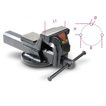 Beta stega čelična okaljena 150mm za radne stolove 1599F-150 Beta stega čelična okaljena 150mm za radne stolove 1599F-150