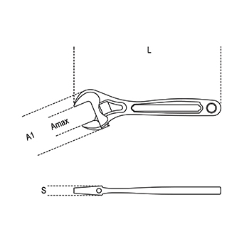 Beta štelujući ključ 100mm 111 100 Beta štelujući ključ 100mm 111 100