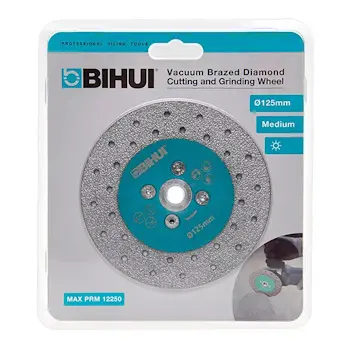 Bihui dijamantska brusno-rezna ploča 125mm Premium DCWMM5-6