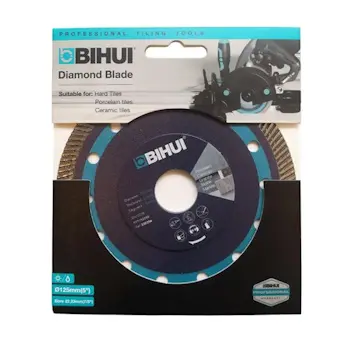 Bihui dijamantska rezna ploča 125mm sa ojačanim jezgrom DCBN5-6