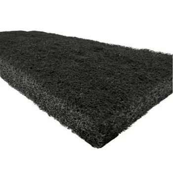 Bihui zamenska sunđerasta ploča 25x12cm - crna gruba CSPB-1