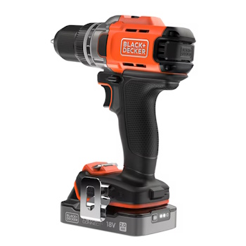 Black&Decker aku bušilica 18V BCD382D1XC-QW-1