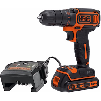 Black&Decker aku bušilica 18V 1.5Ah BDCDC18-QW Black&Decker aku bušilica 18V 1.5Ah BDCDC18-QW