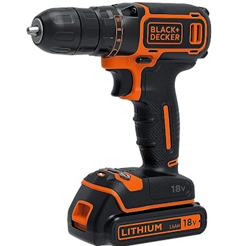 Black&Decker aku bušilica 18V 1.5Ah BDCDC18-QW-1