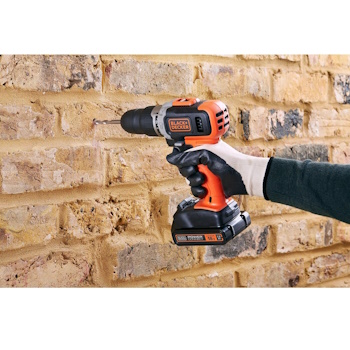 Black&Decker aku bušilica 18V 1.5Ah set BCKSB03-QW-3