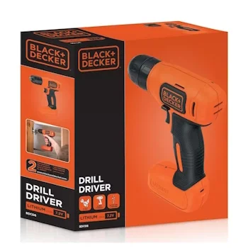 Black&Decker aku bušilica-šrafilica 7.2V BDCD8 Black&Decker aku bušilica-šrafilica 7.2V BDCD8
