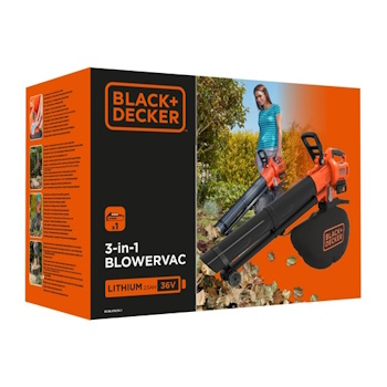 Black&Decker aku duvaljka usisivač 36V BCBLV3625L1-QW-8