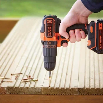 Black&Decker aku udarna bušilica 18V 1.5Ah BDCHD18K-QW-3