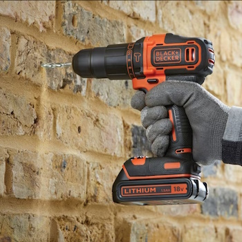 Black&Decker aku udarna bušilica 18V 1.5Ah BDCHD18K-QW-5