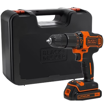 Black&Decker aku udarna bušilica 18V 1.5Ah BDCHD18K-QW-7