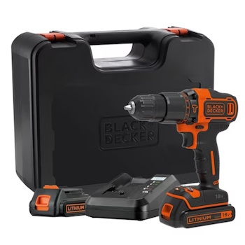 Black&Decker aku udarna bušilica 18V 2AH BDCHD18K1B2-QW Black&Decker aku udarna bušilica 18V 2AH BDCHD18K1B2-QW