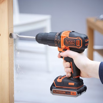 Black&Decker aku udarna bušilica 18V 2AH BDCHD18K1B2-QW-4