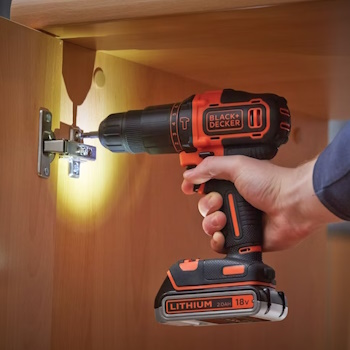 Black&Decker aku udarna bušilica 18V 2AH BDCHD18K1B2-QW-5