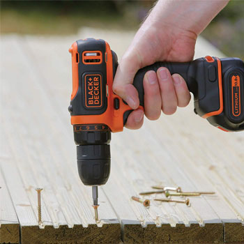 Black&Decker aku bušilica odvijač BDCDD121BKA-4