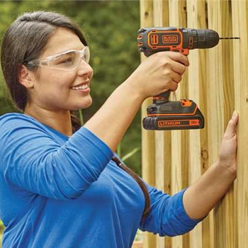 Black&Decker akumulatorska bušilica odvijač 10,8V LI-Ion BDCDD121KA-1