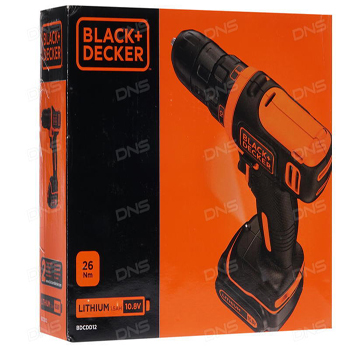 Black&Decker akumulatorska bušilica odvijač 10.8V BDCDD12-1