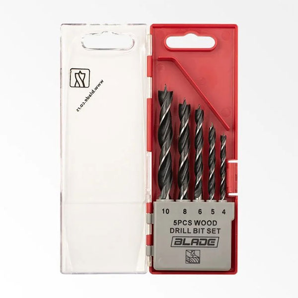 Blade set burgija za drvo 5 kom 4-10mm BSETBD Blade set burgija za drvo 5 kom 4-10mm BSETBD