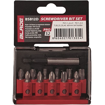 Blade bicevi sa magnetom - set 12/1 BBSBB12D Blade bicevi sa magnetom - set 12/1 BBSBB12D