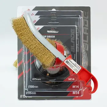 Blade mesingana ručna četka sa plastičnom drškom BCET301 Blade mesingana ručna četka sa plastičnom drškom BCET301