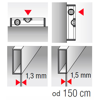 BMI libela CONSTRUCT 600mm BMI 689 689060P-gelbCON BMI libela CONSTRUCT 600mm BMI 689 689060P-gelbCON