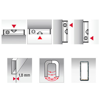 BMI libela sa magnetom ULTRASONIC BMI 692 692020M-1