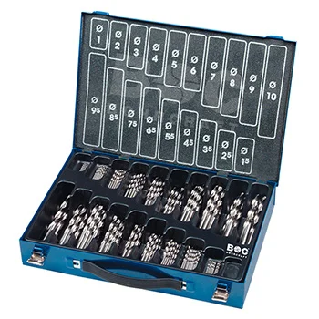 Bohrcraft set spiralnih burgija HSS-G DIN 338 Ø1-10mm 170kom. MG170 11201410170 Bohrcraft set spiralnih burgija HSS-G DIN 338 Ø1-10mm 170kom. MG170 11201410170