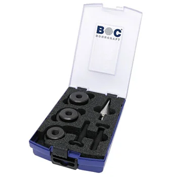 Bohrcraft set probijača za lim sa tri rezna vrha 6-delni 19151330006 Bohrcraft set probijača za lim sa tri rezna vrha 6-delni 19151330006