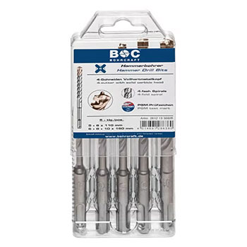 Bohrcraft set burgija SDS-plus QX-4 Ø5-10mm 5kom. HB5 QX-4 26121330005-1