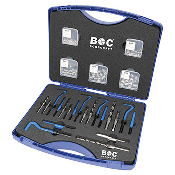 Bohrcraft set za reparaciju navoja M5-M12 130-delni GR-512 46011330512