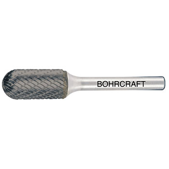 Bohrcraft set roto glodala sa ukrštenim zubima 5-delni R5 TiALN 59011330006-2