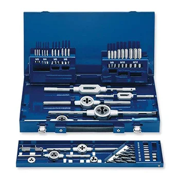 Bohrcraft set ureznica i nareznica M3-M12 sa okretačima i burgijama 44-delni GW12 60001410044 Bohrcraft set ureznica i nareznica M3-M12 sa okretačima i burgijama 44-delni GW12 60001410044
