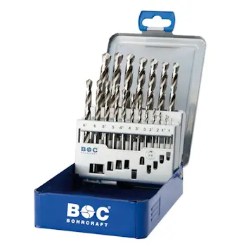 Bohrcraft set burgija HSS-G Ø 1-10mm 19/1 11291310019