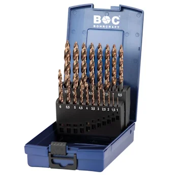 Bohrcraft set burgija za metal HSS-E T-step inox 1.0-10.0x0.5mm 19/1 12031330019 Bohrcraft set burgija za metal HSS-E T-step inox 1.0-10.0x0.5mm 19/1 12031330019