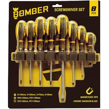 Bomber set odvijača 8 komada 72340 Bomber set odvijača 8 komada 72340