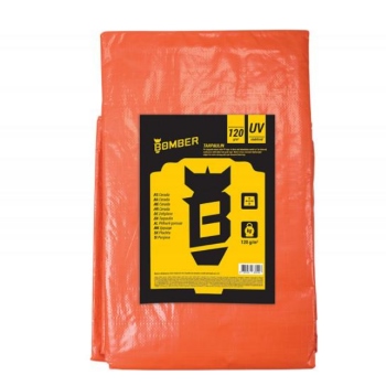 Bomber cerada zaštitna narandžasta 120 gr UV 3 x 5 m Bomber cerada zaštitna narandžasta 120 gr UV 3 x 5 m