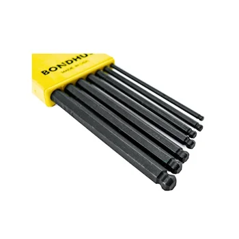 Bondhus set dugih inčnih imbus ključeva sa kugličnom glavom ProGuard HEX 5/64-3/16 7/1 10945 Bondhus set dugih inčnih imbus ključeva sa kugličnom glavom ProGuard HEX 5/64-3/16 7/1 10945