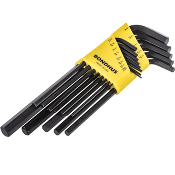 Bondhus set dugih inčnih imbus ključeva ProGuard HEX .050-3/8 13/1 12137 Bondhus set dugih inčnih imbus ključeva ProGuard HEX .050-3/8 13/1 12137