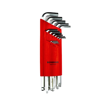 Bondhus set ekstra dugih imbus ključeva sa kugličnom glavom BriteGuard HEX 1.27-10.0 15/1 17095 Bondhus set ekstra dugih imbus ključeva sa kugličnom glavom BriteGuard HEX 1.27-10.0 15/1 17095