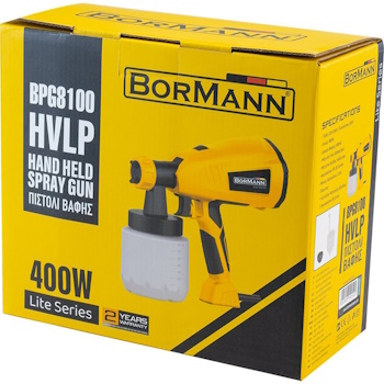 Bormann Lite pištolj za farbanje 400W BPG8100 Bormann Lite pištolj za farbanje 400W BPG8100